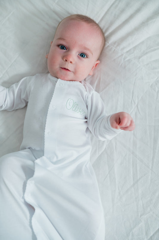 White Converter Gown