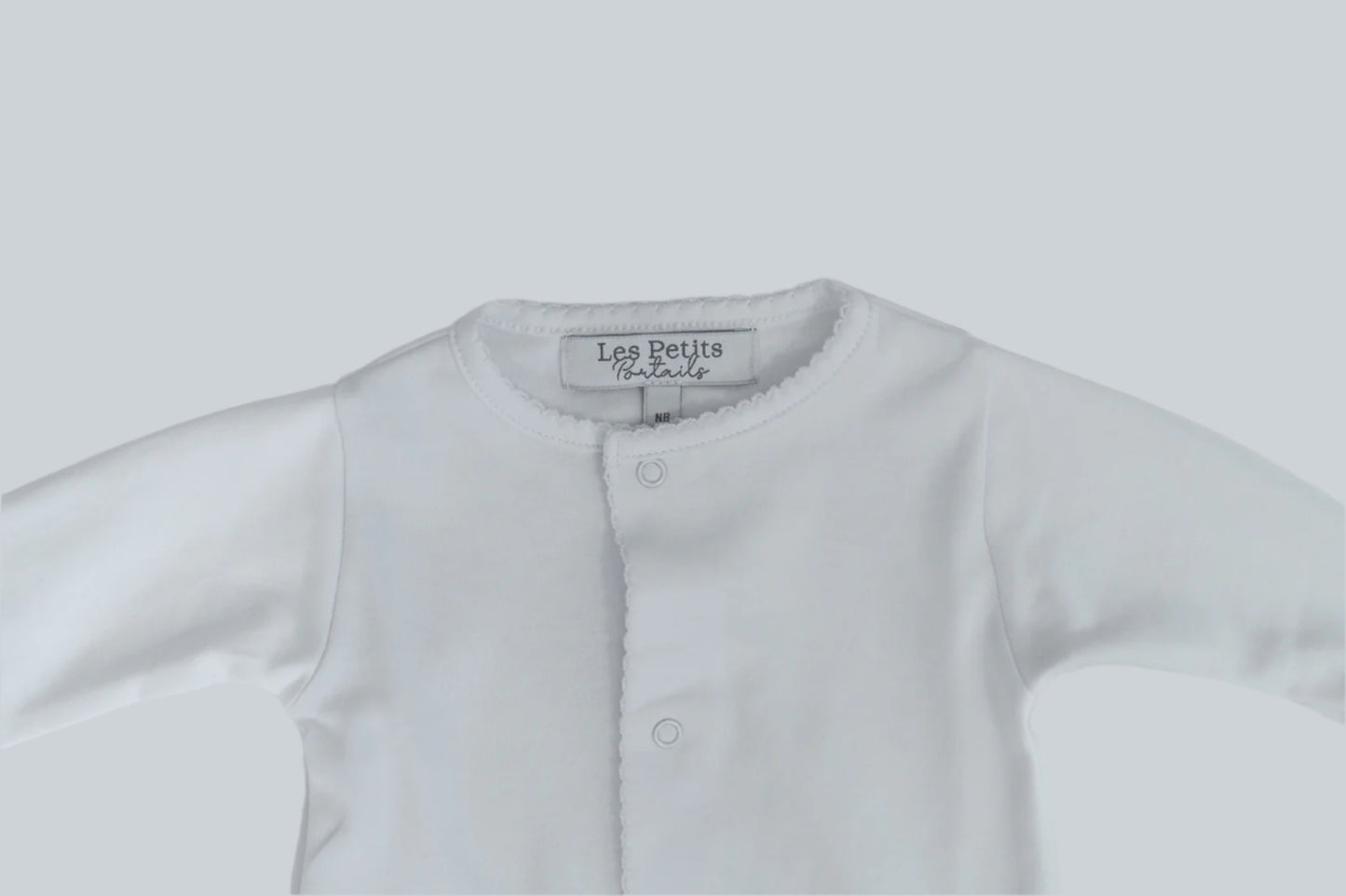 White Converter Gown close up