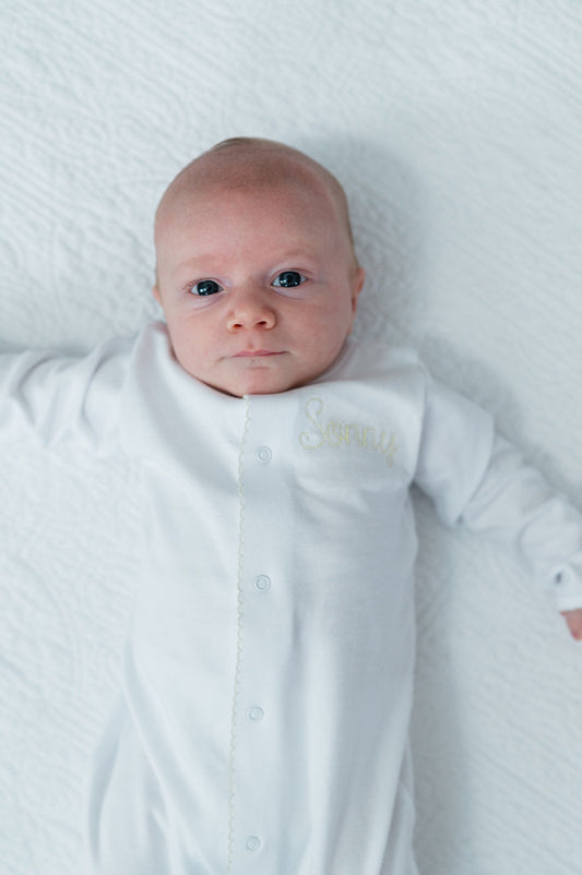 Converter Gown Yellow Trim