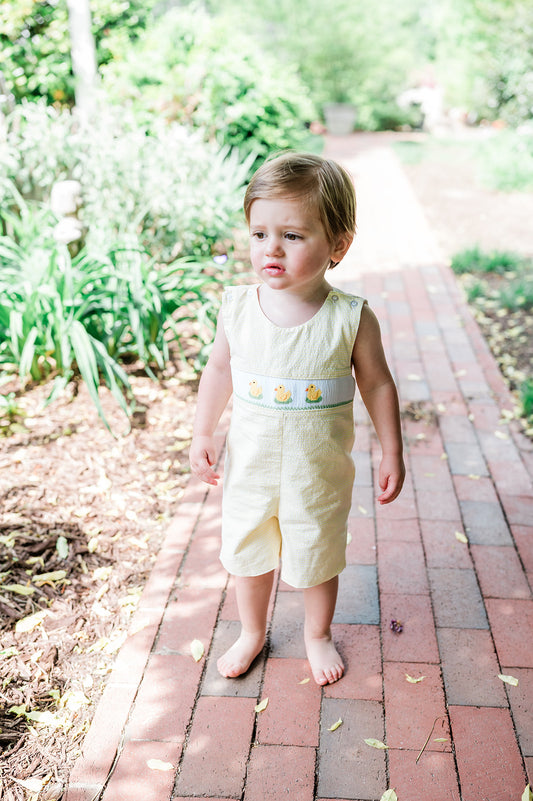 Boy wearing The Henry Jon Jon - Lucky Duck