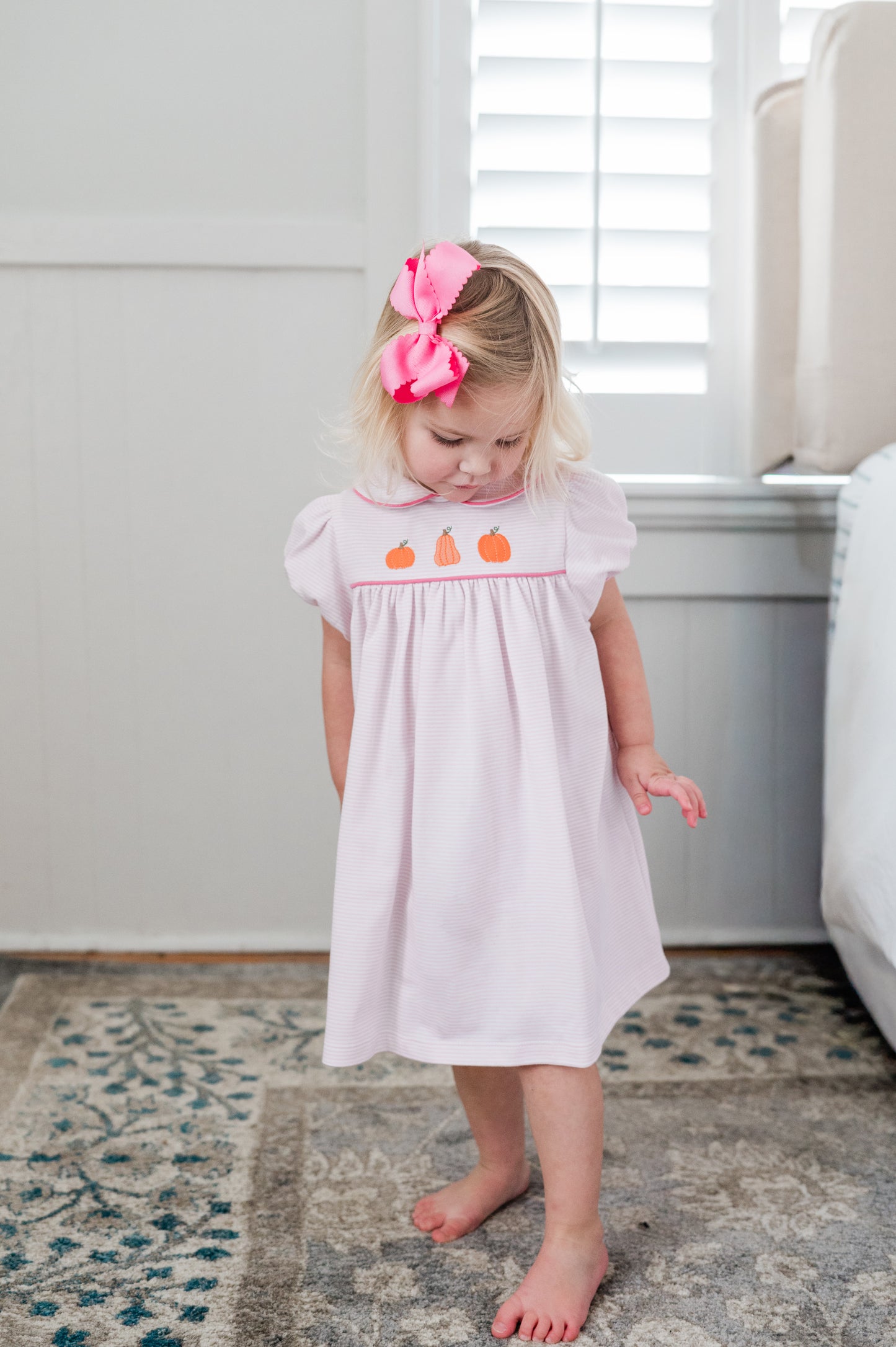 Esme Dress: Pumpkins