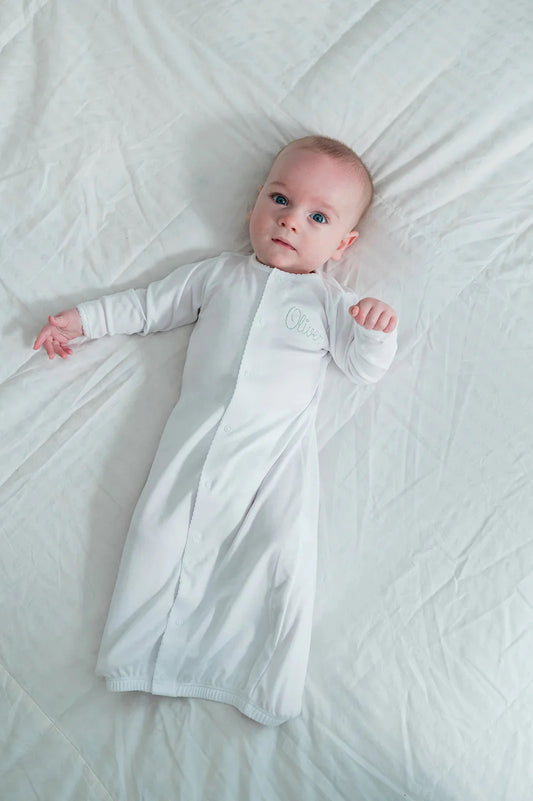 White Converter Gown